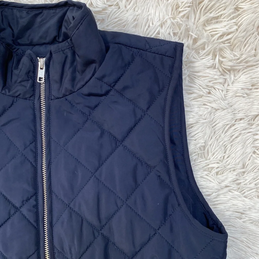 Loft Quitted Vest 💗 Navy - Picture 8 of 16